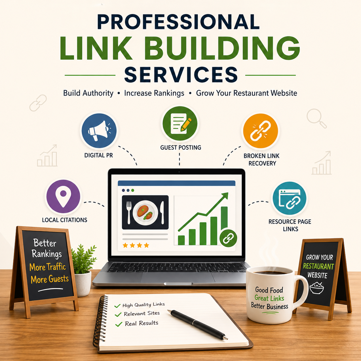 Professional link building services