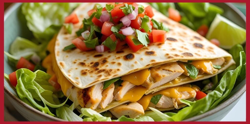 Try The Chicken Quesadilla Salad