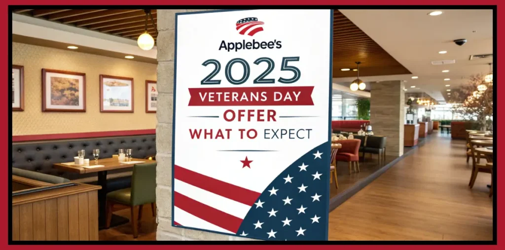 Applebee’s 2025 Veterans Day Offer – What To Expect