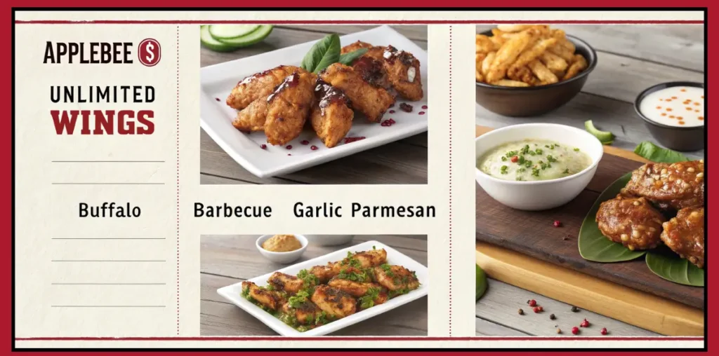 Applebee’s Unlimited Wings Menu & Prices