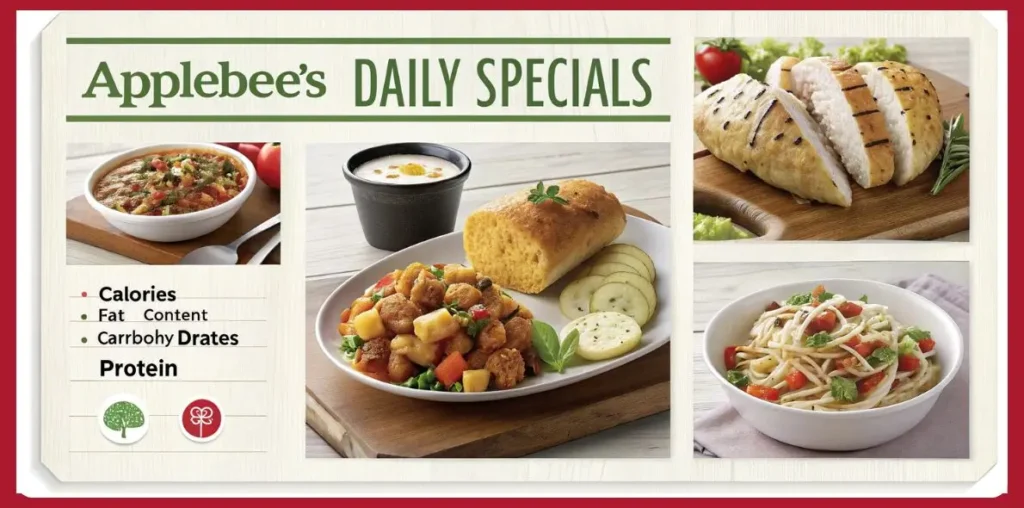 Nutrition Values Of Applebees Daily Specials
