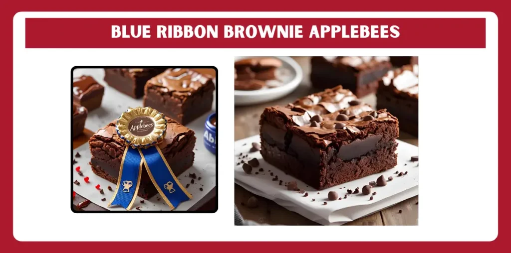 blue ribbon brownie applebees
