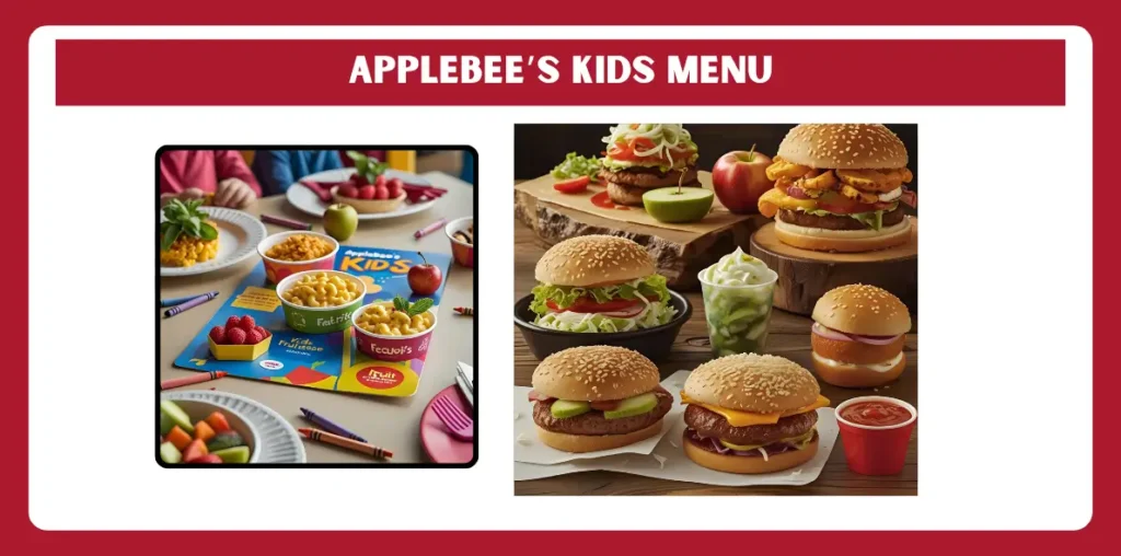 applebee’s kids menu
